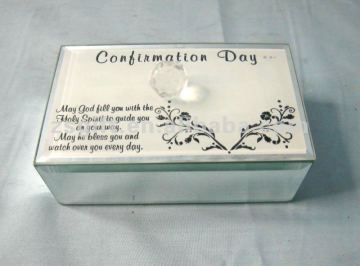 fulgurant glass jewelry boxes holiday decorations