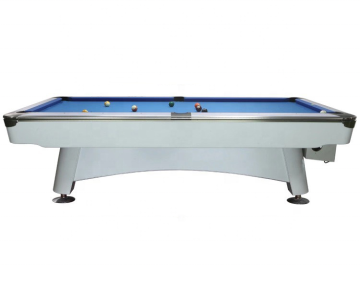 Fabrika fiyatı 9ft kayrak beyaz snooker masa