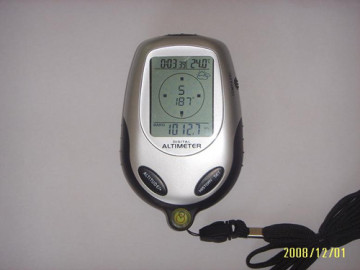 Digital Altimeter (with compass, barometer, forecast) Ds202