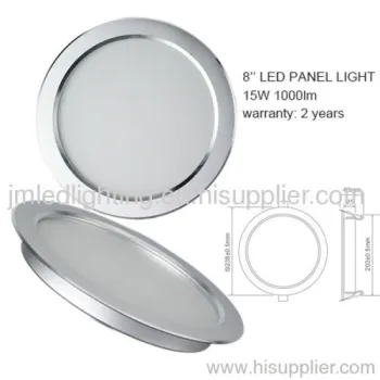 High Quanlity Led Panel Down Light 15w 1000lm Aluminum 