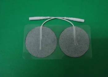Self-adhesive Electrode Snap Electrode Pad , Tens Unit Electrode Pads, Round 50mm Tens Unit Pads