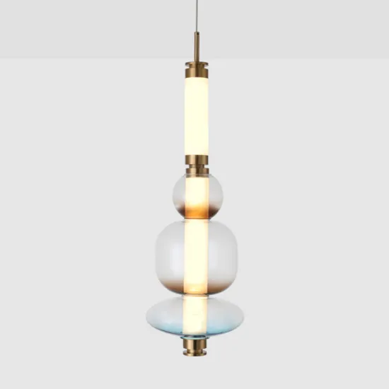 Modern Glass Chandeliers: Luxury Red, Yellow, and Colorful Pendant Lighting