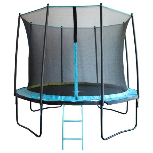 Outdoor Trampoline 8ft for Kids Blue