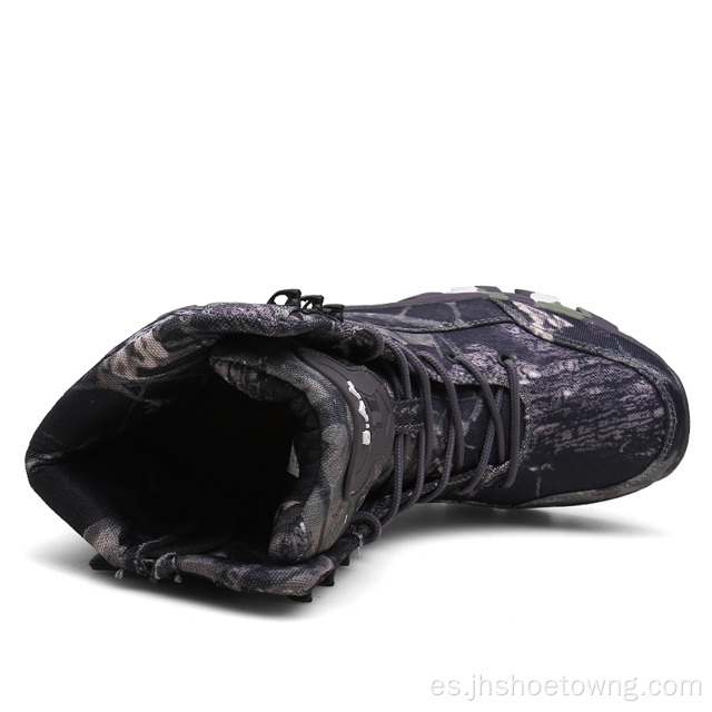 Zapatos de caza de senderismo de alta calidad impermeable de camuflaje
