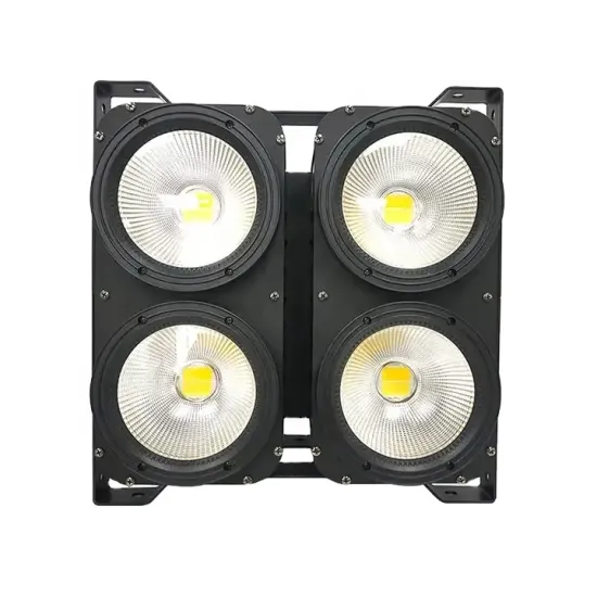 4 Eyes 4x100W Warm/Cool White COB LED Profile Spotlight for Stage