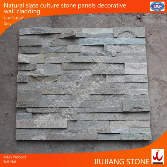 natural slate culture stone panels decorative wall cladding