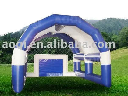 Crazy fun inflatable football playground fisher price outdoor playground