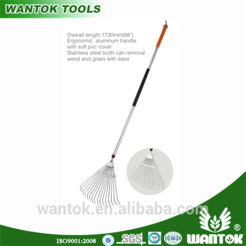 Sixteen teeth lawn reke 68"