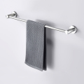 Single Towel Bar Black Finish Wall Mounted