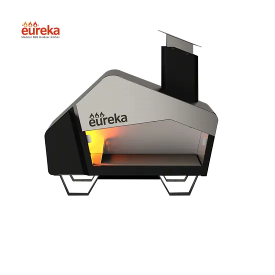 Stainless Steel 13 Inch Commercial Gas Wood Pellet Pizza Ovens for Sale