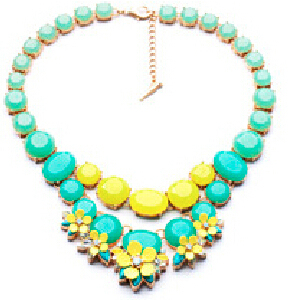 Zinc alloy necklace