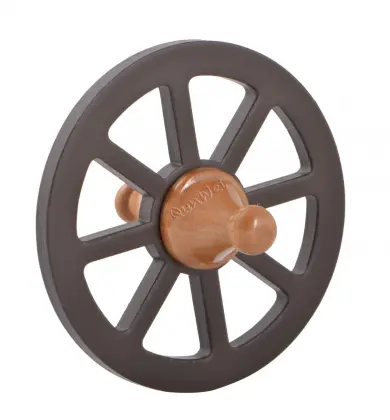 Dollhouse Miniature Wooden Wagon Wheels