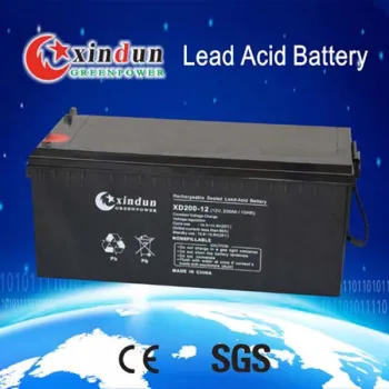 Commercial electric system lead acid battery solar battery 250/10HR