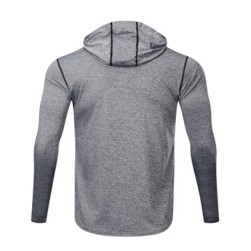 Men Hoodies Compression Shirt