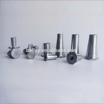 Zinc alloy star insert