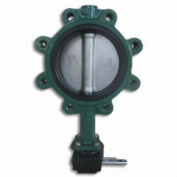 PN10/PN16 Gear-operated 150lbs Butterfly Valve in Lug Type, with Ductile Iron Body