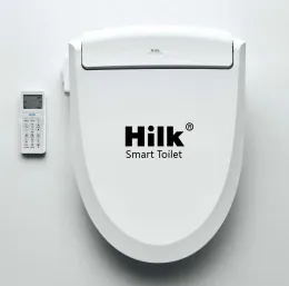 Smart toilet seat Built-in  wireless remote control Elongated Bidet