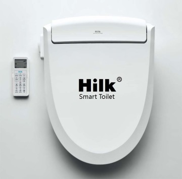 Smart toilet seat Built-in  wireless remote control Elongated Bidet