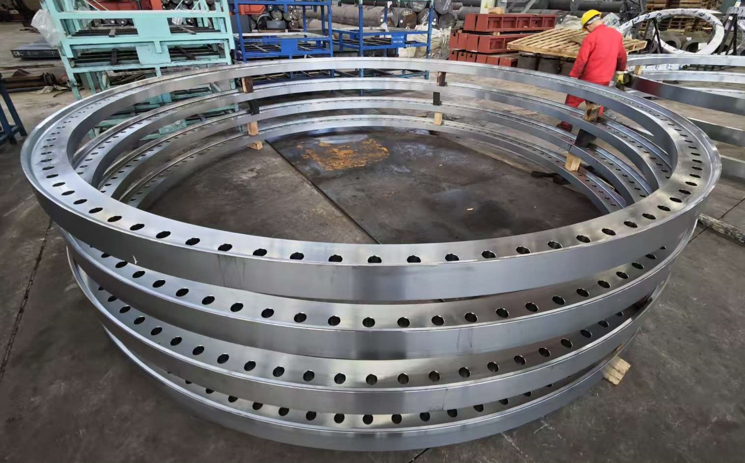 Precision-Sealed Wind Flange Forgings