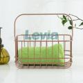 metal towel rack basket storage