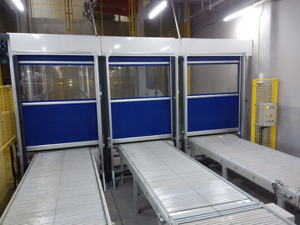 Project Conveyor System Pvc Rapid Rolling Door 1