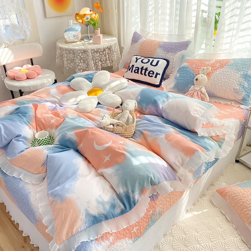 カスタムプリントされたDuvetCover Bedcoverは、家とホテルをセットします