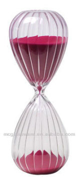 Handblown 11inch 1 hour hourglass