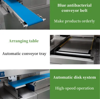 Cookie Siomai Dumpling Tray Arranger Machine