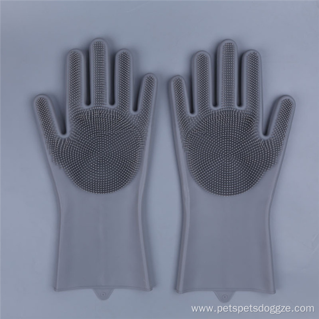 Pet Grooming Massage Cleaning Gloves Super Soft