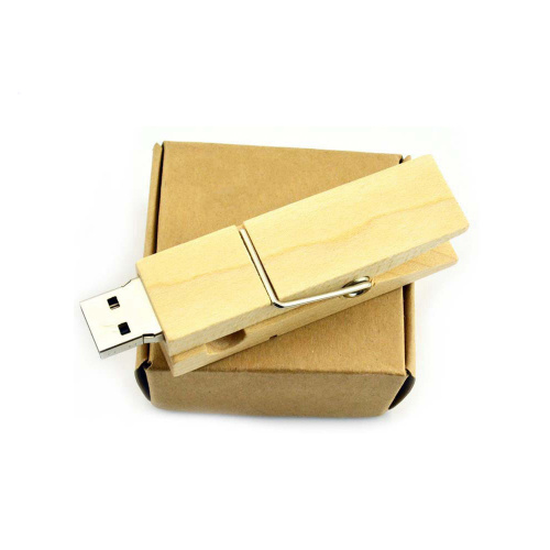 Wooden clip usb flash drive creativo gift
