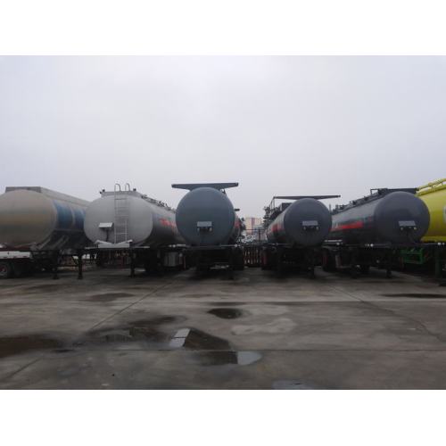 3 Axles 45cbm Liquid Transport Fuel Tank Trailer