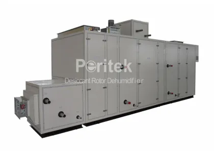 Quiet Industrial Desiccant Air Dryers , Low Dewpoint Desiccant Rotor Dehumidifier