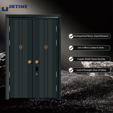 Opções elegantes de design de portão de entrada de villa