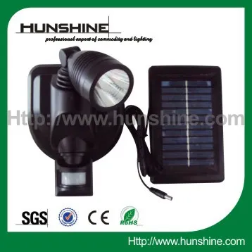 2014 newest outdoor super bright solar led flood light with pir motion sensor