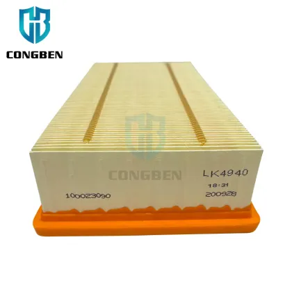 High Efficiency Qoros Genuine OEM Air Filter 100001222