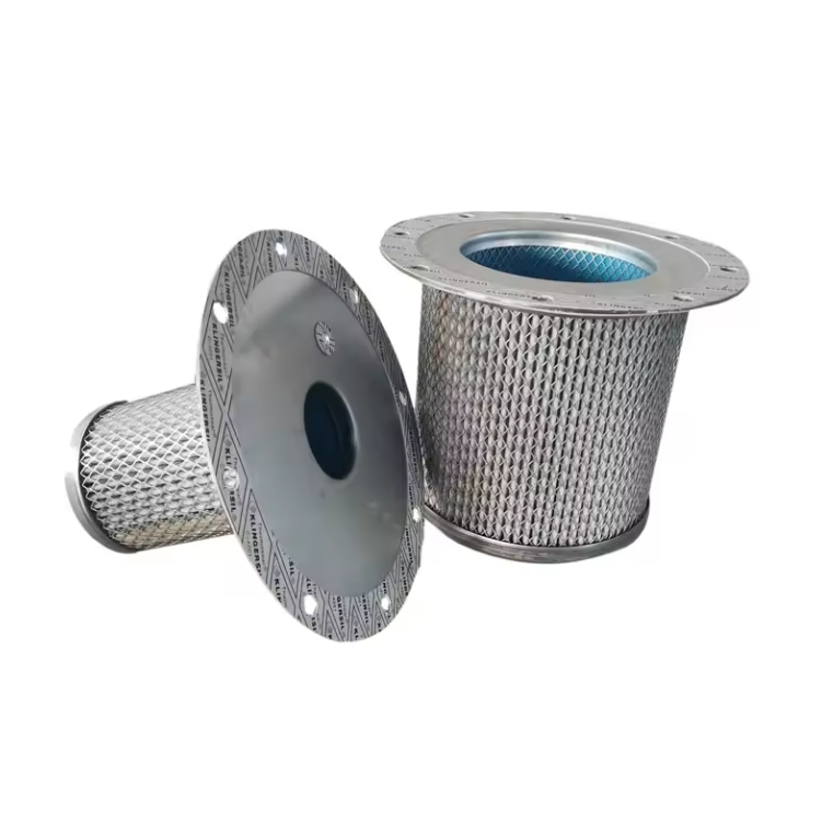 Replacement LS12-50 Air Compressor Parts Sullair Built-in Foldable Oil Gas Separator Filter Element 02250100-755 756