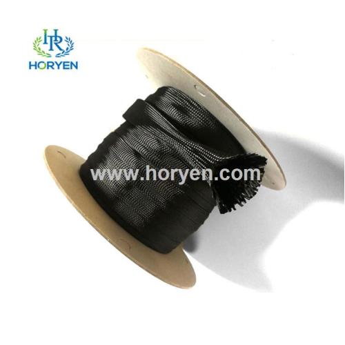 Carbon Fiber Sleeve Heat Insulation 3k 12k carbon fiber braided sleeves Supplier