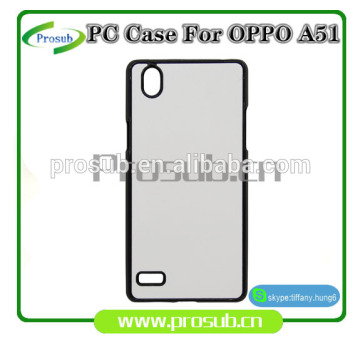 2d sublimation PC plastic blank smartphone case cover for Prosub-OPPO A51