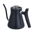 Drip Kaffe Kettle Svart med termometer 1.2L