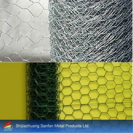 hot-dipped galvanized hexagonal wire mesh