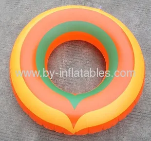 Four Color Inflatable Adult Swim Ring 