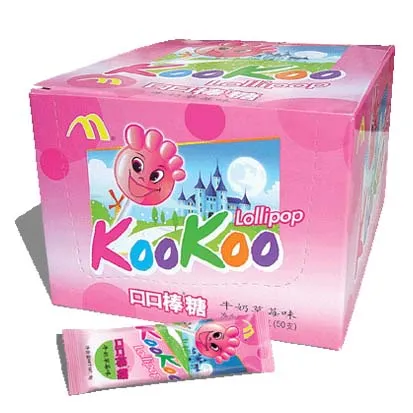Koo-Koo Lollipop(stawberry milk)