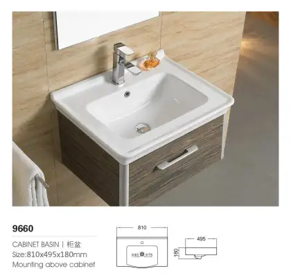 Special Design 703 Bathroom Cabinet Sink for Washing