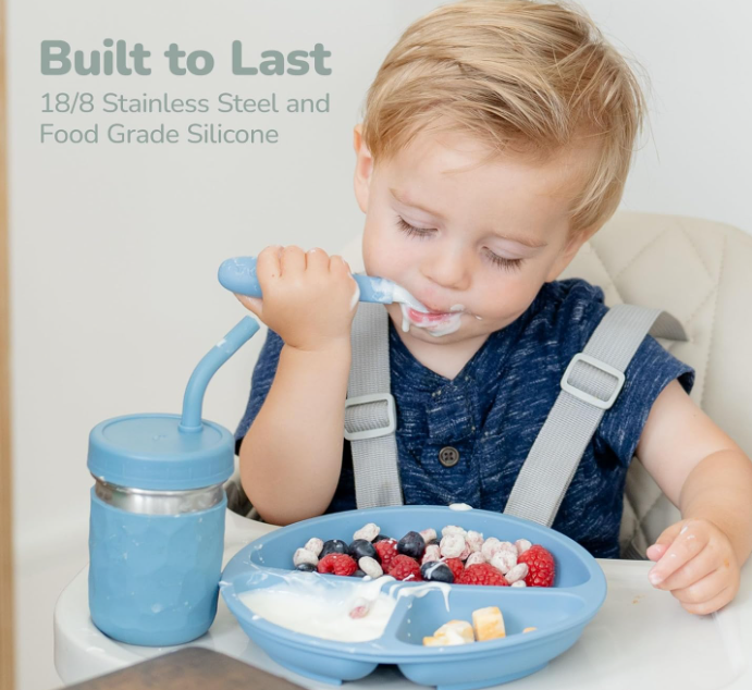 Silicone knife and fork