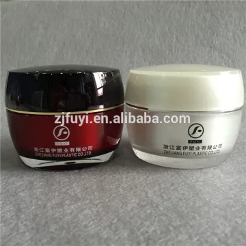 Cosmetics packaging wholesale plastic jars with screw lids