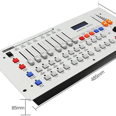 High Quality Disco DJ Controller with DMX 512 for Night Club LED Moving Stage Lighting