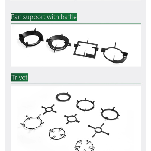 iron stand gas stove pan support