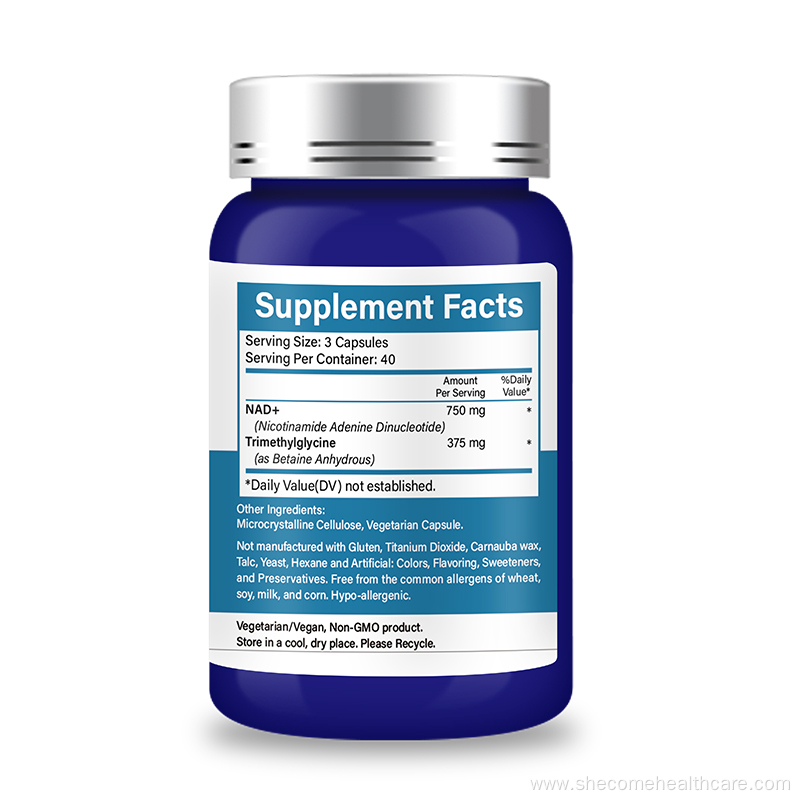 NAD+ Capsules for Antioxidant Support NAD+Supplements