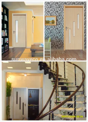 Hot sale Anhui Huangshan termite resistant WPC PVC door