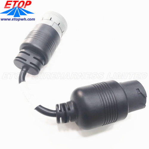 Truck Diagnostic J1939 to J1708 Adapter Cable